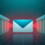 Конверт письма проходит через зелёные и красные фильтры — проверка IP в чёрных списках DNSBL