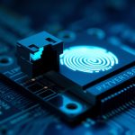Сетевой чип с разъёмом Ethernet и светящимся идентификатором — определение производителя по MAC-адресу