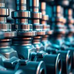 Row of polished industrial control valves — Masscan command line options